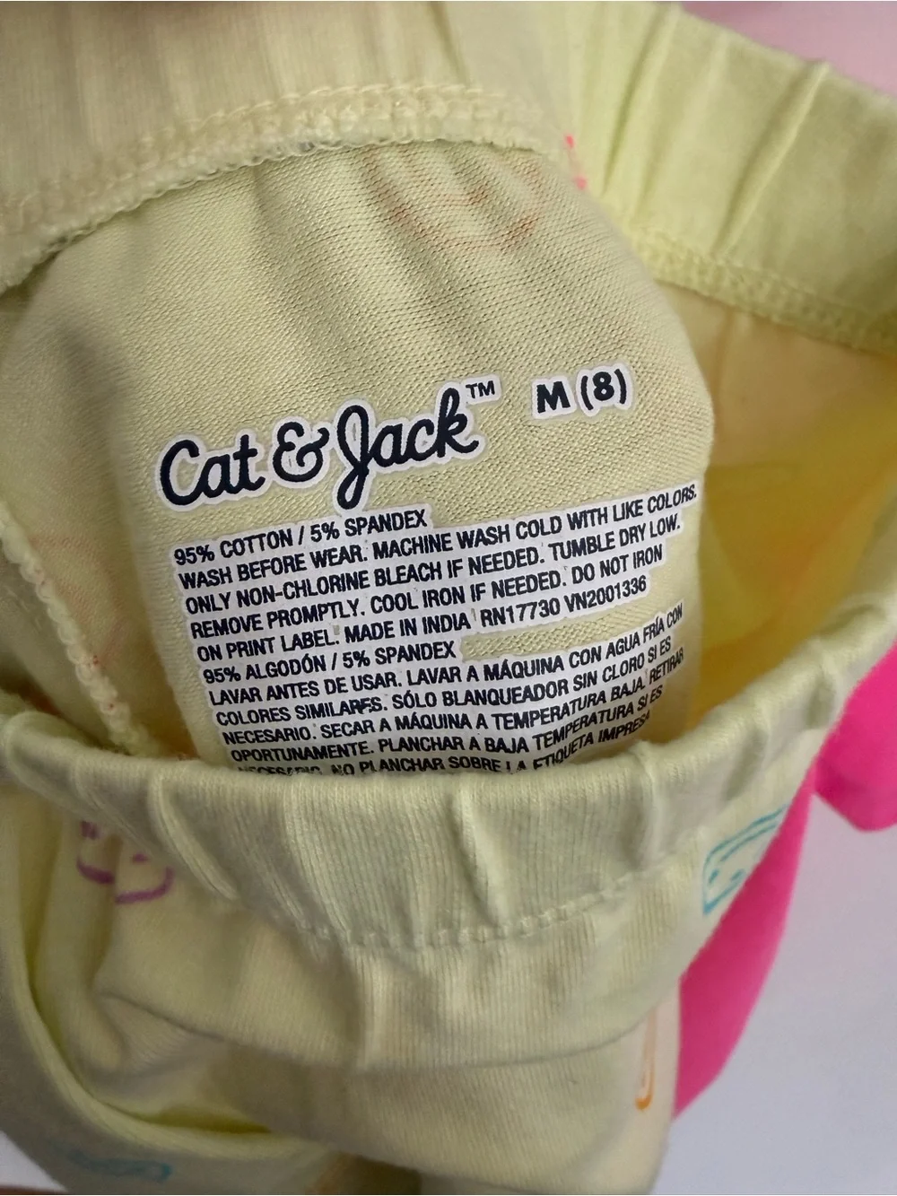 Cat & Jack - size M(8) - girl’s neon bundle